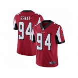 Nike Atlanta Falcons #94 Deadrin Senat Red Team Color Men Stitched NFL Vapor Untouchable Limited Jersey