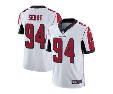 Nike Atlanta Falcons #94 Deadrin Senat White Men Stitched NFL Vapor Untouchable Limited Jersey