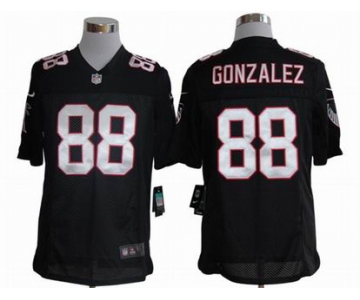 nike nfl jerseys atlanta falcons #88 tony gonzalez black[nike limited]