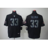 nike nfl jerseys chicago bears #33 tillman black[nike impact limited]