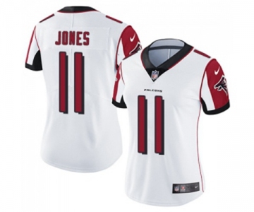 Women's Atlanta Falcons #11 Julio Jones White Vapor Untouchable Limited Player Football Jersey