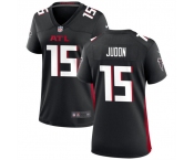 Women's Atlanta Falcons #15 Matthew Judon Black Stitched Jersey