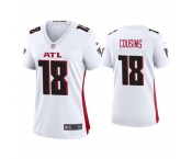 Women's Atlanta Falcons #18 Kirk Cousins White Stitched Jersey