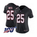 Women's Atlanta Falcons #25 Ito Smith Black Alternate Vapor Untouchable Limited Player 100th Season Football Jersey