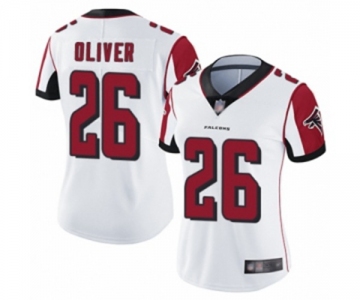 Women's Atlanta Falcons #26 Isaiah Oliver White Vapor Untouchable Limited Player Football Jersey