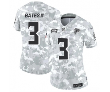 Women's Atlanta Falcons #3 Jessie Bates III 2024 F.U.S.E Arctic Camo Salute To Service Limited Stitched Football Jersey