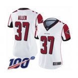 Women's Atlanta Falcons #37 Ricardo Allen White Vapor Untouchable Limited Player 100th Season Football Jersey