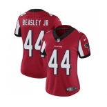 Women's Atlanta Falcons #44 Vic Beasley Red Team Color Vapor Untouchable Limited Player Football Jersey