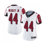 Women's Atlanta Falcons #44 Vic Beasley White Vapor Untouchable Limited Player Football Jersey