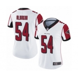 Women's Atlanta Falcons #54 Foye Oluokun White Vapor Untouchable Limited Player Football Jersey