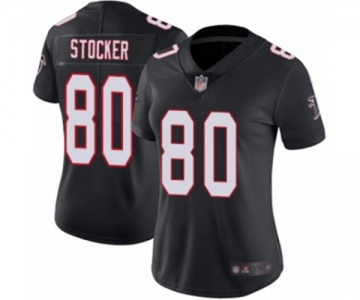 Women's Atlanta Falcons #80 Luke Stocker Black Alternate Vapor Untouchable Limited Player Football Jersey