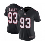 Women's Atlanta Falcons #93 Allen Bailey Black Alternate Vapor Untouchable Limited Player Football Jersey