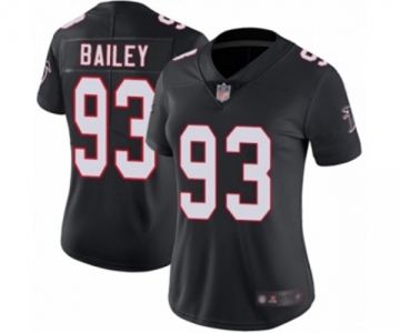 Women's Atlanta Falcons #93 Allen Bailey Black Alternate Vapor Untouchable Limited Player Football Jersey