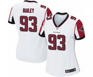 Women's Atlanta Falcons #93 Allen Bailey Game White Football Jersey