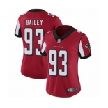 Women's Atlanta Falcons #93 Allen Bailey Red Team Color Vapor Untouchable Limited Player Football Jersey