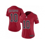 Women's Nike Atlanta Falcons #10 Steve Bartkowski Limited Red Rush NFL Jersey