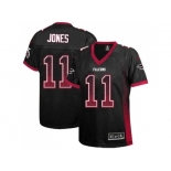 Women's Nike Atlanta Falcons #11 Julio Jones Black Alternate Stitched NFL Elite Drift Fashion Jersey