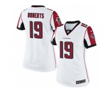 Women's Nike Atlanta Falcons #19 Andre Roberts Limited White NFL Jersey