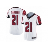 Women's Nike Atlanta Falcons #21 Deion Sanders Vapor Untouchable Limited White NFL Jersey