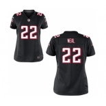 Women's Nike Atlanta Falcons #22 Keanu Neal Black Alternate NFL Jersey