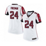 Women's Nike Atlanta Falcons #24 Devonta Freeman White NFL Jersey