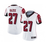 Women's Nike Atlanta Falcons #27 Damontae Kazee White Vapor Untouchable Limited Player NFL Jersey