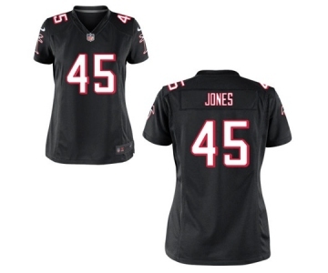 Women's Nike Atlanta Falcons #45 Deion Jones Black Alternate NFL Jersey