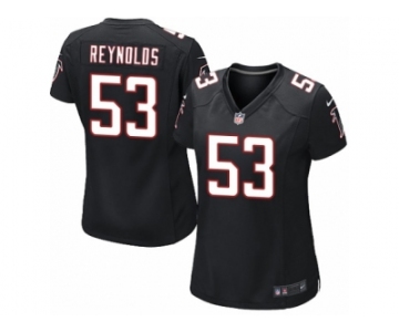 Women's Nike Atlanta Falcons #53 LaRoy Reynolds Limited Black Alternate NFL Jersey