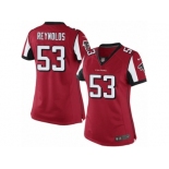 Women's Nike Atlanta Falcons #53 LaRoy Reynolds Limited Red Team Color NFL Jersey