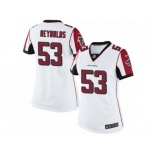 Women's Nike Atlanta Falcons #53 LaRoy Reynolds Limited White NFL Jersey