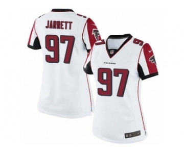 Women's Nike Atlanta Falcons #97 Grady Jarrett Limited White NFL Jersey