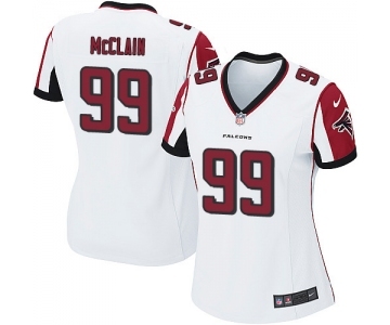 Women's Nike Atlanta Falcons #99 Terrell McClain Game White NFL Jersey