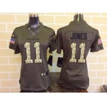 nike women nfl jerseys atlanta falcons #11 jones army green[nike Limited Salute To Service]