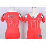 nike women nfl jerseys atlanta falcons #11 jones red[fashion Rhinestone sequins]