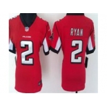 nike women nfl jerseys atlanta falcons #2 matt ryan red[nike]