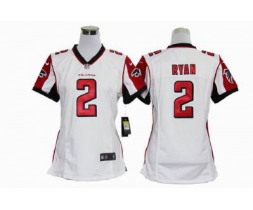 nike women nfl jerseys atlanta falcons #2 matt ryan white[nike]