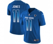 Youth Atlanta Falcons #11 Julio Jones Limited Royal Blue NFC 2019 Pro Bowl Football Jersey