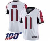 Youth Atlanta Falcons #11 Julio Jones White Vapor Untouchable Limited Player 100th Season Football Jersey