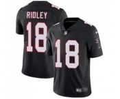 Youth Atlanta Falcons #18 Calvin Ridley Black Alternate Vapor Untouchable Limited Player Football Jersey