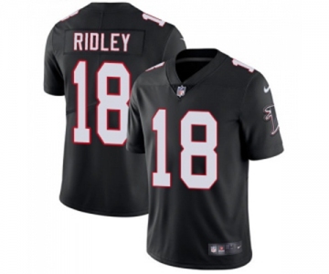 Youth Atlanta Falcons #18 Calvin Ridley Black Alternate Vapor Untouchable Limited Player Football Jersey