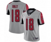 Youth Atlanta Falcons #18 Calvin Ridley Limited Silver Inverted Legend Football Jersey