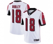 Youth Atlanta Falcons #18 Calvin Ridley White Vapor Untouchable Limited Player Football Jersey