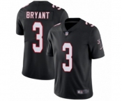 Youth Atlanta Falcons #3 Matt Bryant Black Alternate Vapor Untouchable Limited Player Football Jersey