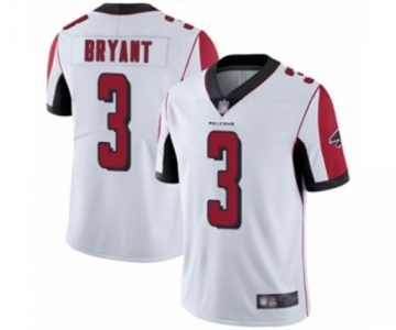 Youth Atlanta Falcons #3 Matt Bryant White Vapor Untouchable Limited Player Football Jersey