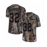 Youth Atlanta Falcons #32 Johnathan Cyprien Limited Camo Rush Realtree Football Jersey