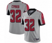 Youth Atlanta Falcons #32 Johnathan Cyprien Limited Silver Inverted Legend Football Jersey