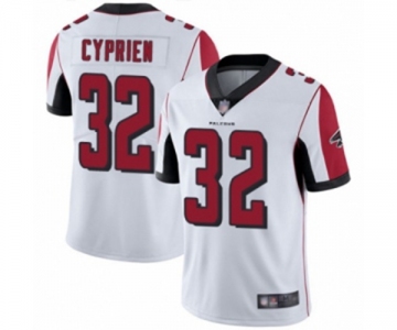 Youth Atlanta Falcons #32 Johnathan Cyprien White Vapor Untouchable Limited Player Football Jersey