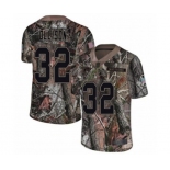 Youth Atlanta Falcons #32 Qadree Ollison Limited Camo Rush Realtree Football Jersey