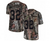 Youth Atlanta Falcons #32 Qadree Ollison Limited Camo Rush Realtree Football Jersey