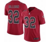 Youth Atlanta Falcons #32 Qadree Ollison Limited Red Rush Vapor Untouchable Football Jersey